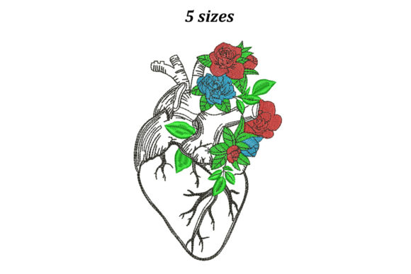 Anatomical Heart in Flowers Review