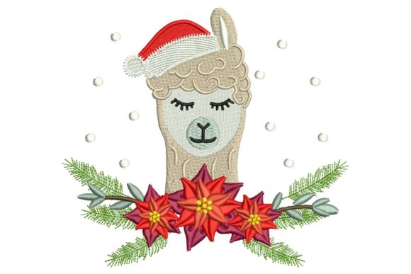 Christmas Llama Embroidery Review