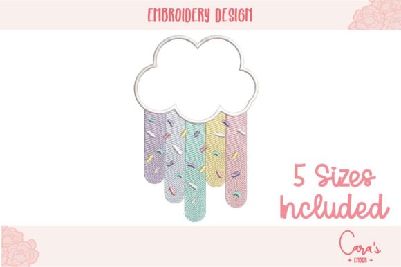 Confetti Cloud Applique Review for Seasonal Embroidery