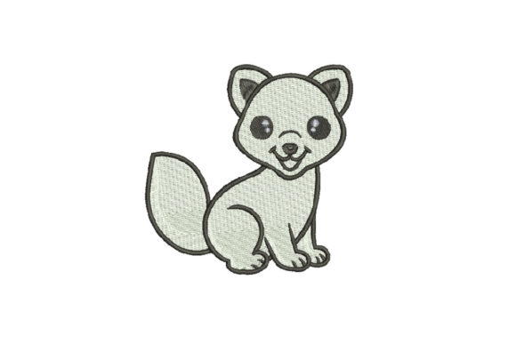 Cute Little Arctic Fox Embroidery Review