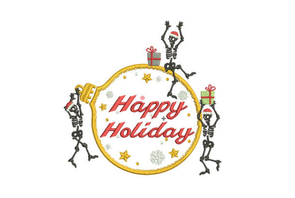 Funny Skeletons Embroidery Review