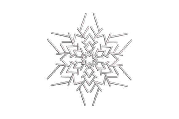 Geometric Snowflake Embroidery Review