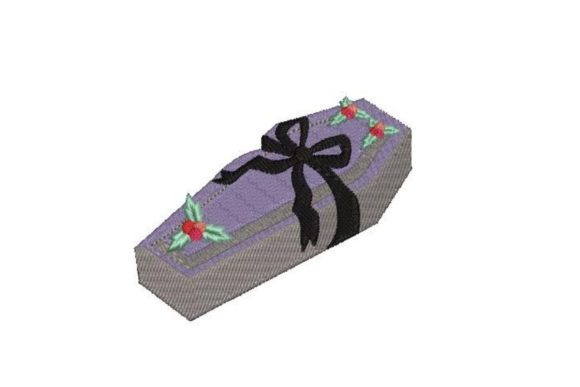 Gift Wrapped Coffin Embroidery Review