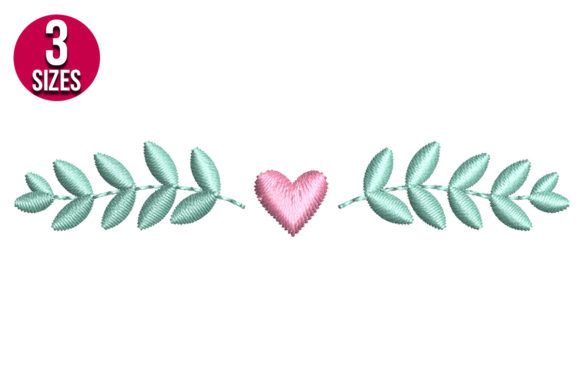 Heart Wreath Embroidery Design Review