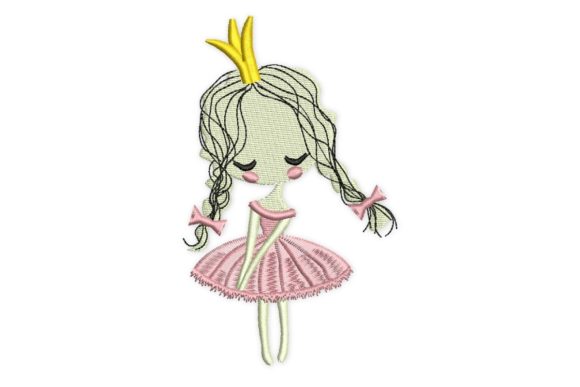 Little Princess Girl Embroidery Design Review
