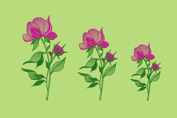 Peony Embroidery for Seasonal Creations