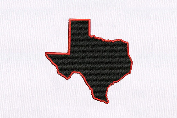 Texas Map Design Review for Apparel Projects